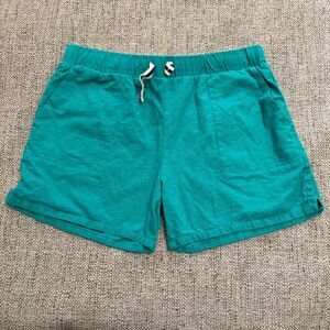 Crewcuts Cotton Teal Green Pull on Cotton Shorts Kids 16